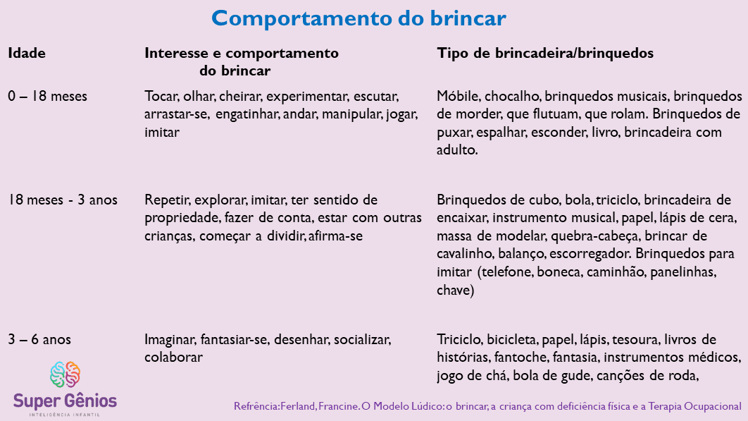 COMPORTAMENTO DO BRINCAR